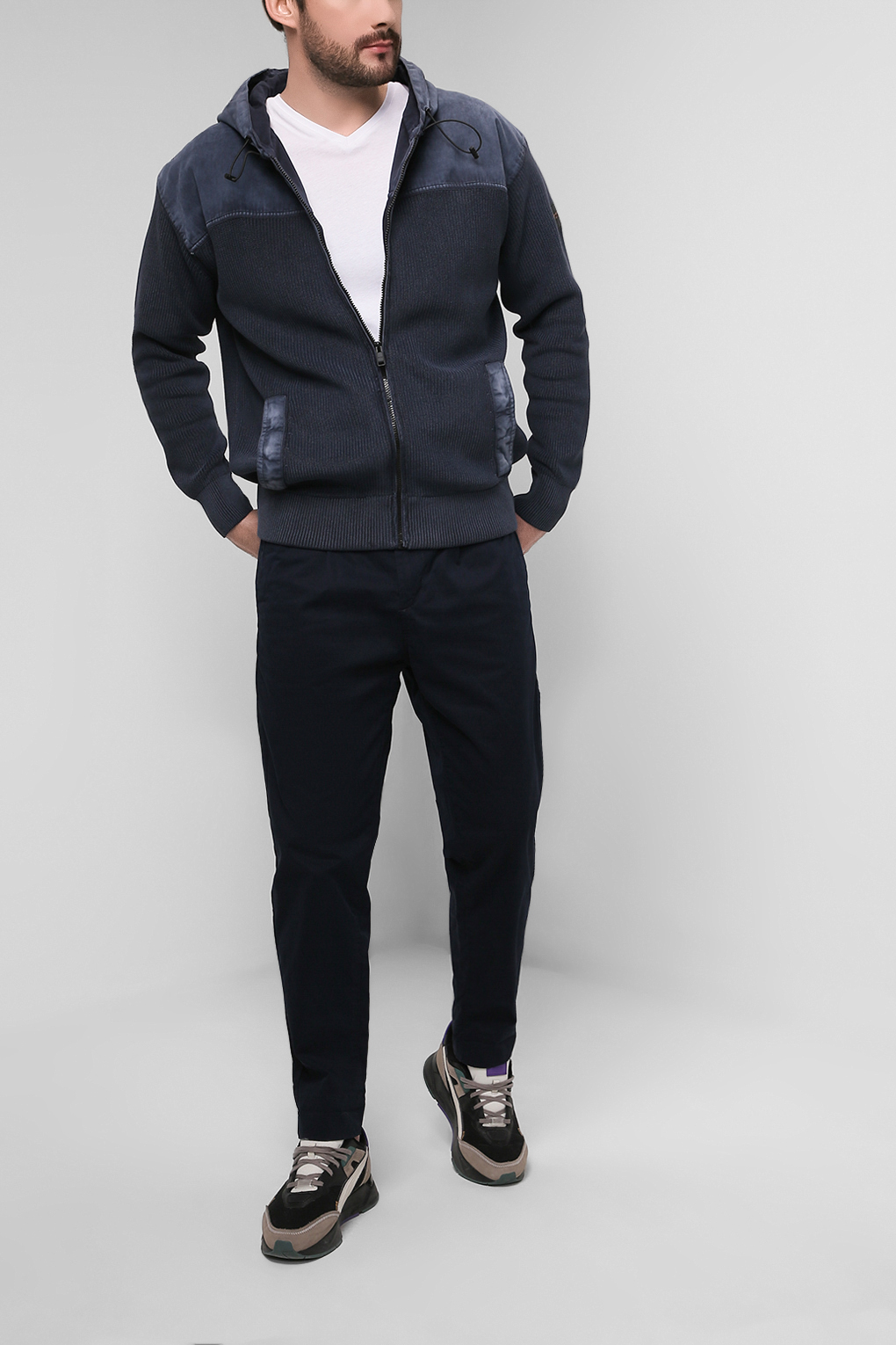 

Брюки мужские Esprit 012EE2B307 синие 31, Синий, 012EE2B307
