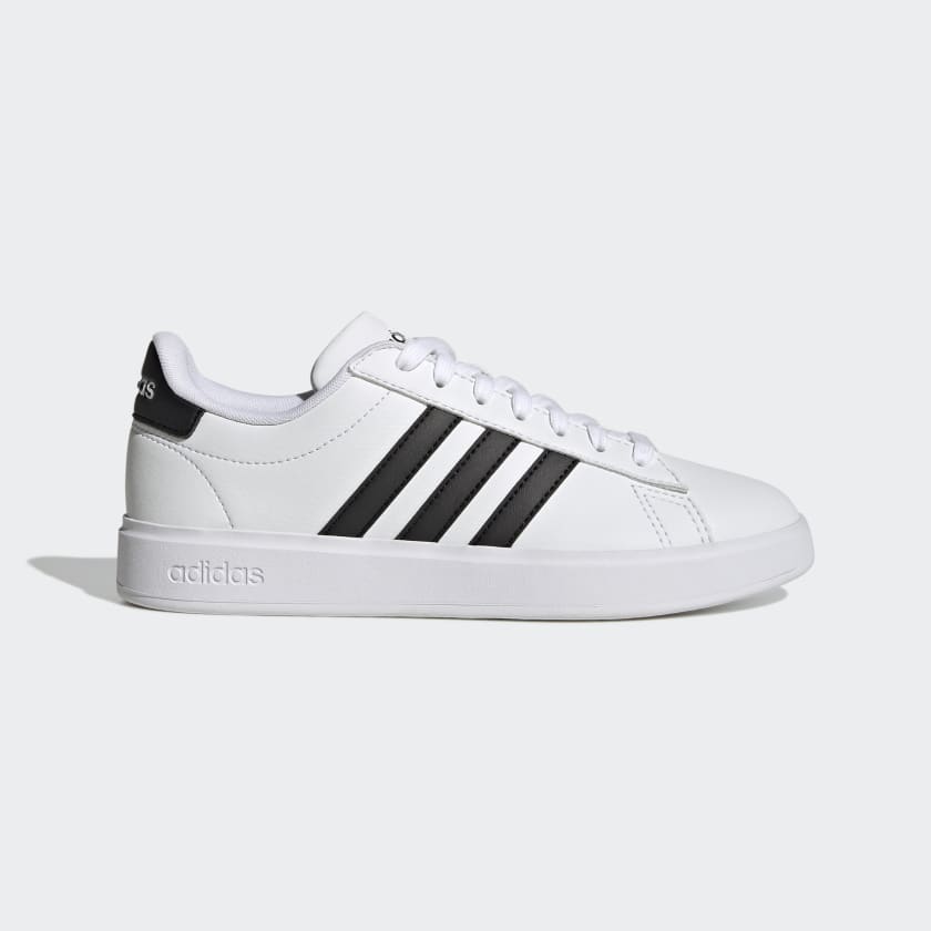 

Кеды женские Adidas Grand Court GW9214 белые 4 UK, Белый, Grand Court