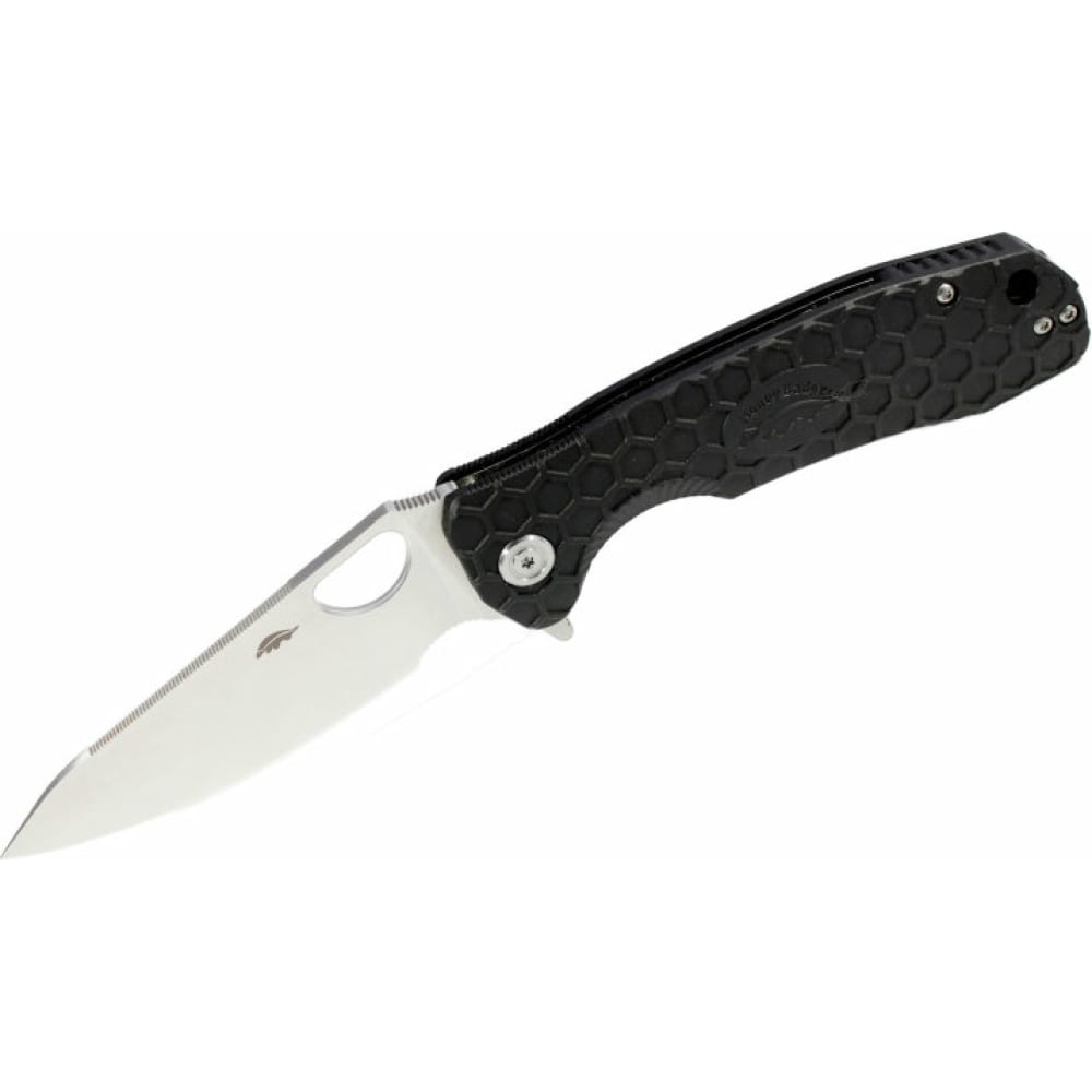Нож Honey Badger Leaf D2 L с черной рукоятью HB1380