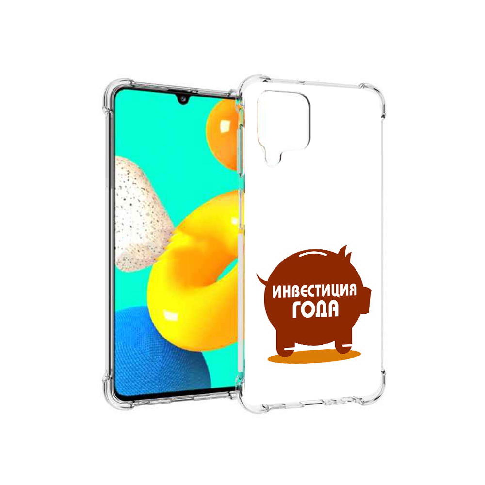 

Чехол MyPads Tocco для Samsung Galaxy M22 инвестиция (PT226931.524.376), Прозрачный, Tocco