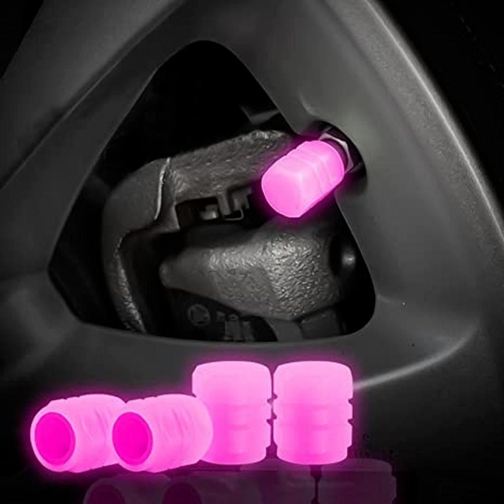 

Колпачки на ниппель AVAG фосфорные розовые 4 шт, Розовый, Pink
