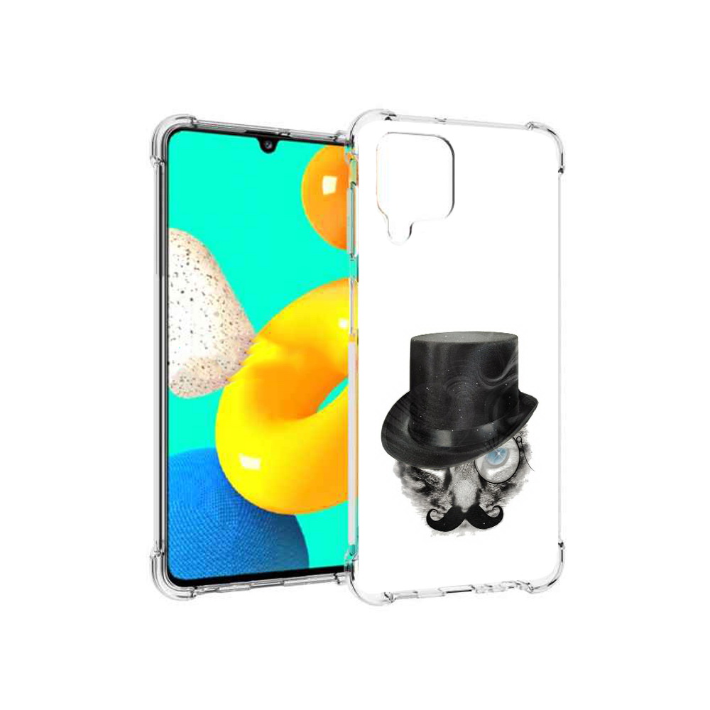 Чехол MyPads Tocco для Samsung Galaxy M22 интелегентный кот (PT226931.524.378)