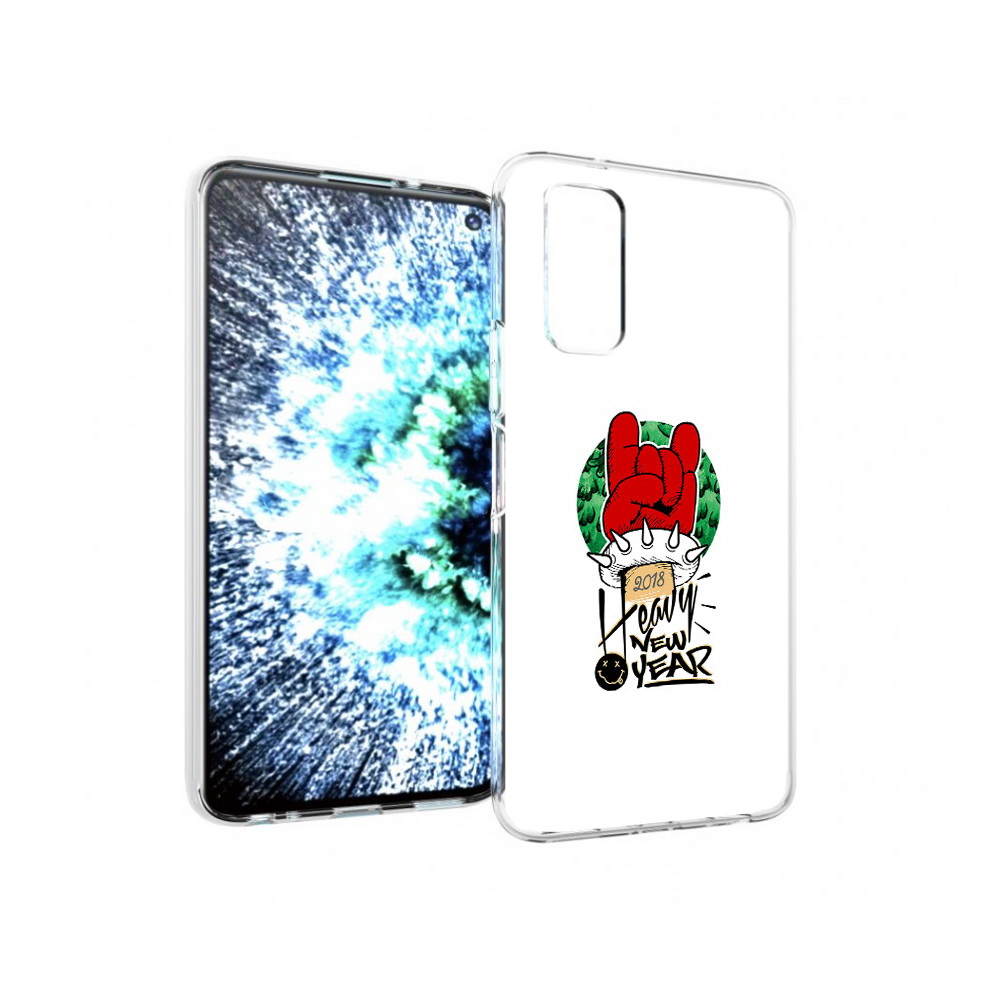 

Чехол MyPads Tocco для Vivo IQOO Neo 3 Гангстер новый год (PT157205.400.53), Прозрачный, Tocco
