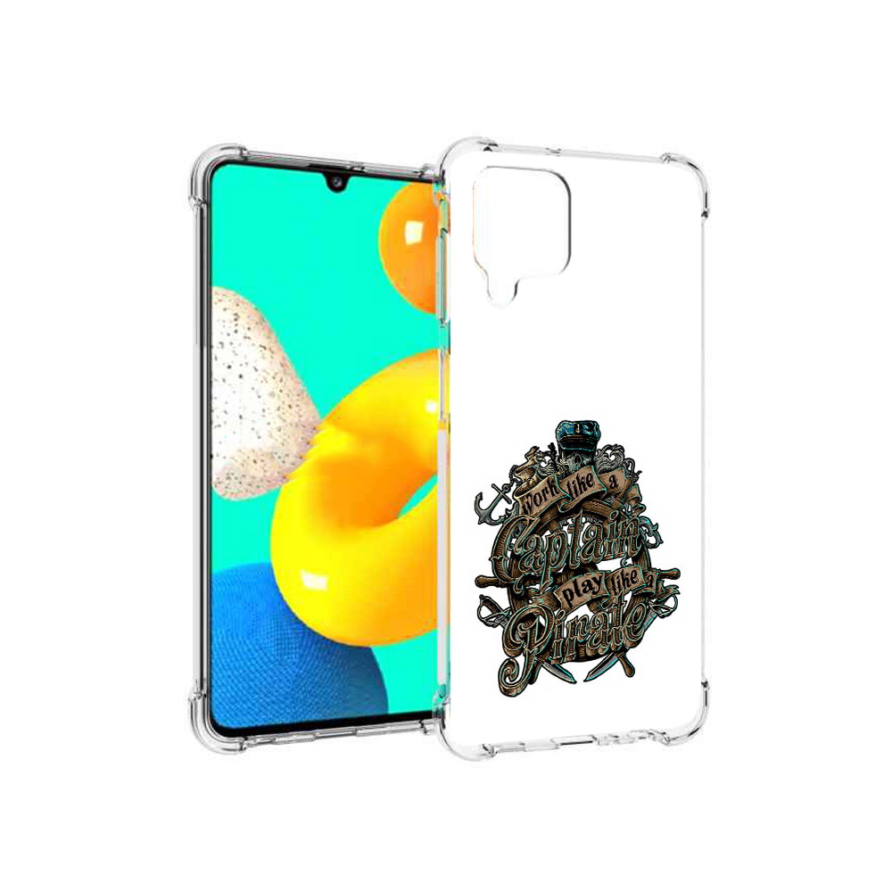 

Чехол MyPads Tocco для Samsung Galaxy M22 капитан пиратов (PT226931.524.385), Прозрачный, Tocco