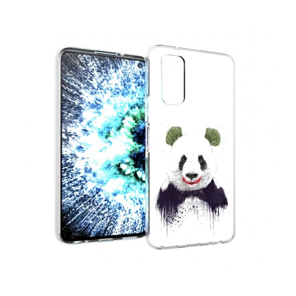 

Чехол MyPads Tocco для Vivo IQOO Neo 3 панда джокер (PT157205.400.533), Прозрачный, Tocco