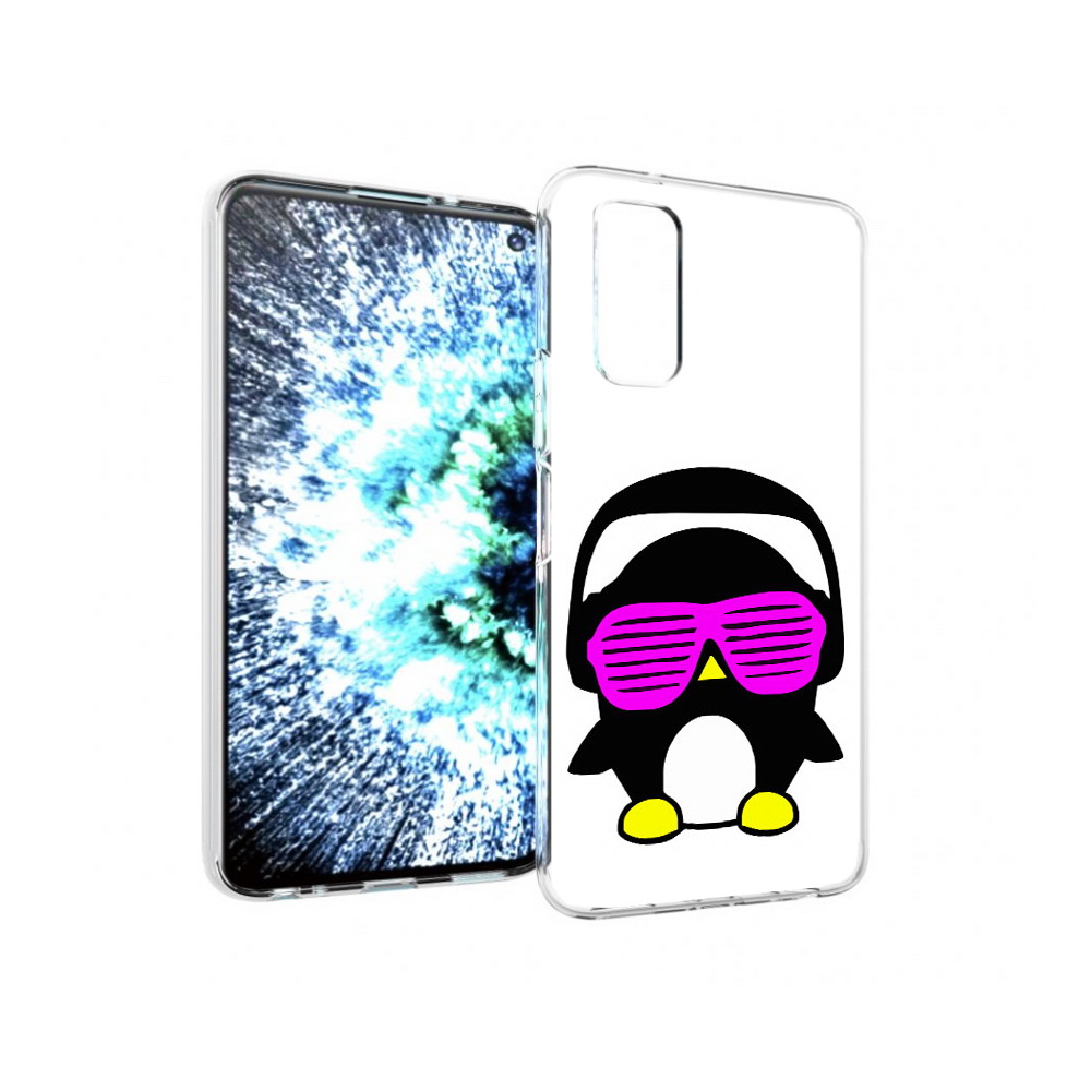 

Чехол MyPads Tocco для Vivo IQOO Neo 3 пингвин (PT157205.400.541), Прозрачный, Tocco
