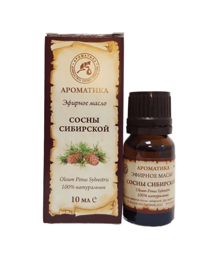 

Масло эфирное сосны сибирской Ароматика, 10 мл