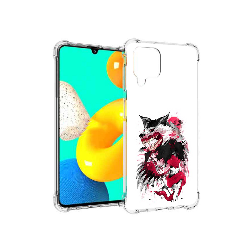 

Чехол MyPads Tocco для Samsung Galaxy M22 красная шапочка (PT226931.524.410), Прозрачный, Tocco