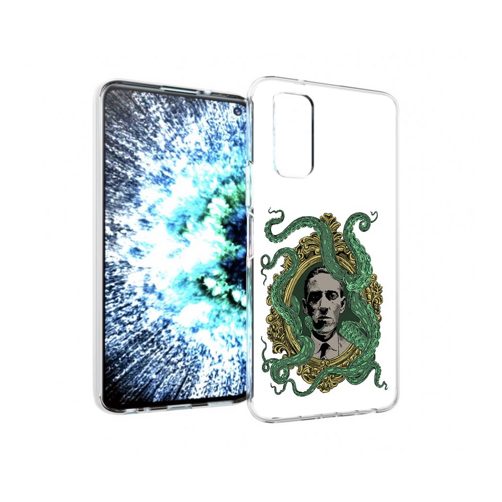

Чехол MyPads Tocco для Vivo IQOO Neo 3 портрет с кракеном (PT157205.400.552), Прозрачный, Tocco