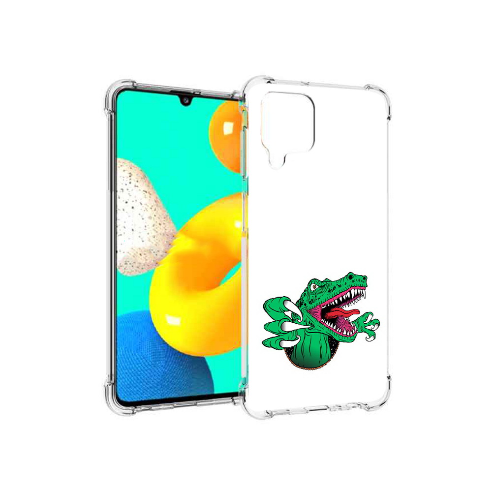 

Чехол MyPads Tocco для Samsung Galaxy M22 крокодил (PT226931.524.417), Прозрачный, Tocco