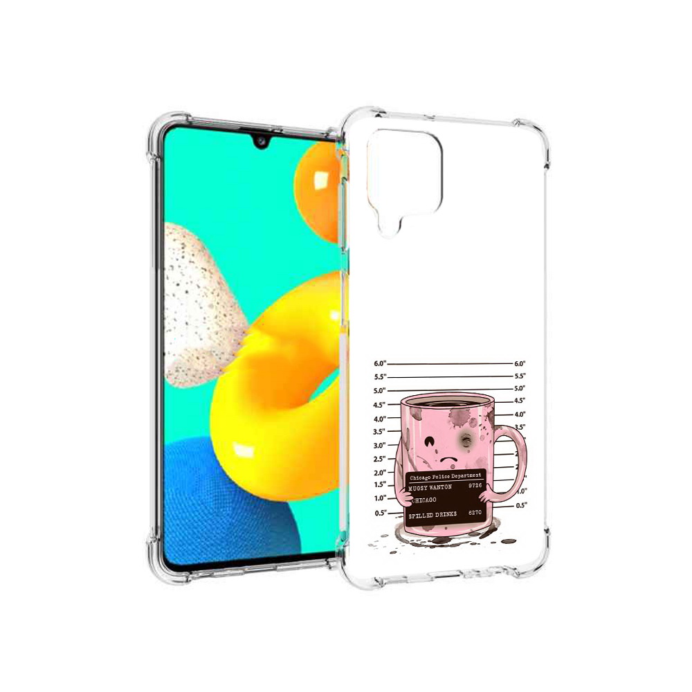 

Чехол MyPads Tocco для Samsung Galaxy M22 кружка (PT226931.524.420), Прозрачный, Tocco