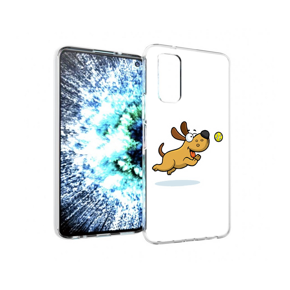 

Чехол MyPads Tocco для Vivo IQOO Neo 3 пёсик (PT157205.400.563), Прозрачный, Tocco