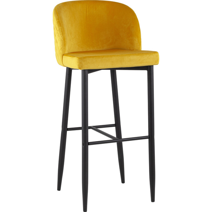 фото Стул барный stool group оскар mc11b velvet hlr-41 dual оранжевый