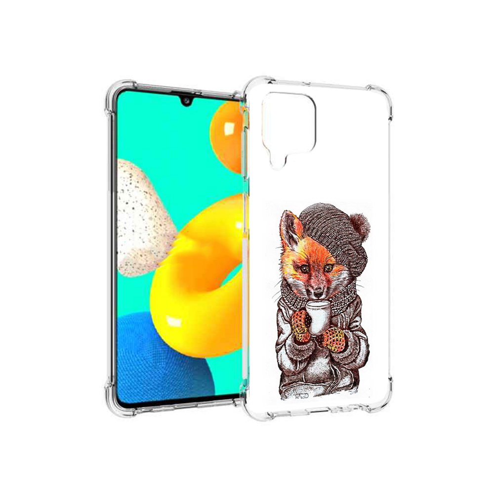 

Чехол MyPads Tocco для Samsung Galaxy M22 лиса в шапке (PT226931.524.437), Tocco