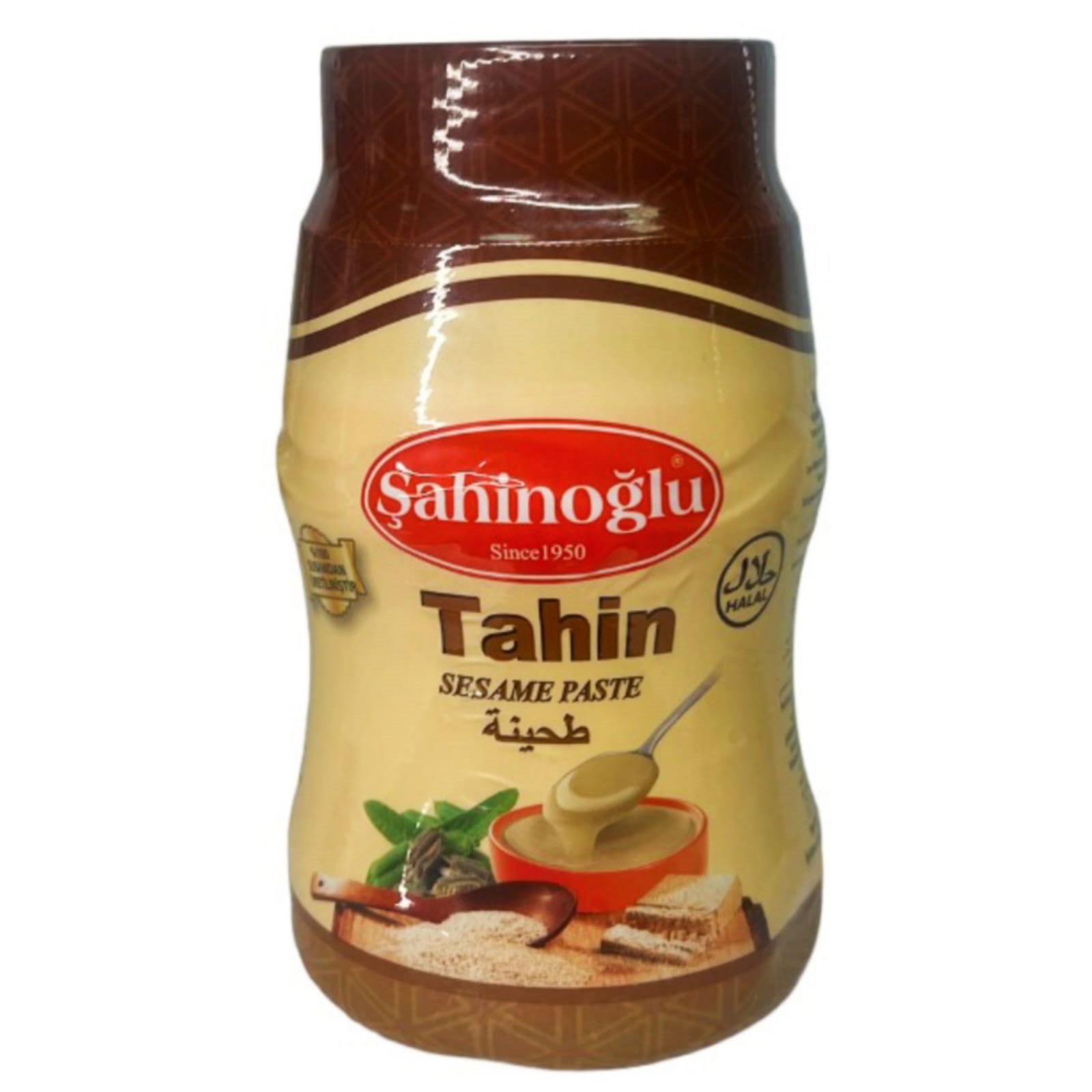 Кунжутная паста Sahinoglu Tahin sesame paste, 450 г