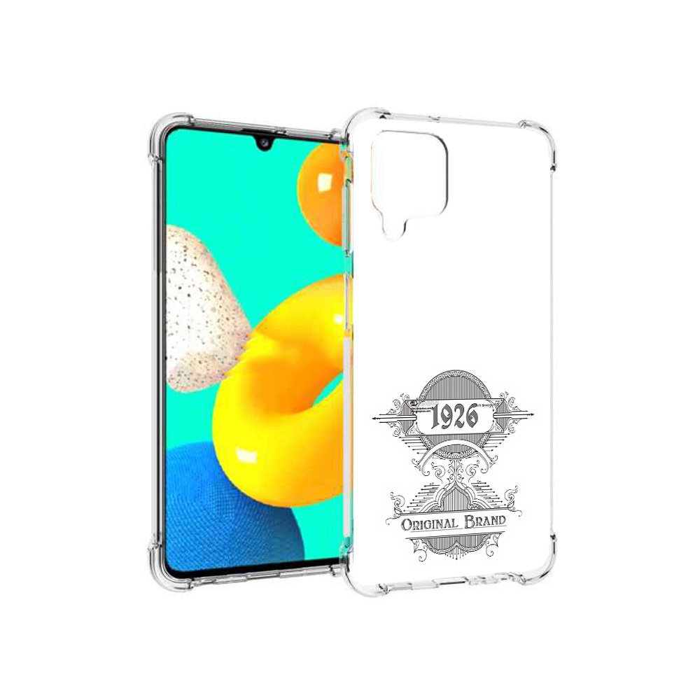 

Чехол MyPads Tocco для Samsung Galaxy M22 логотип черно белый (PT226931.524.446), Прозрачный, Tocco