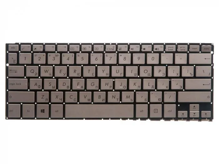 

Клавиатура для Asus UX360CA Series, p/n: 0KNB0-2127US00, серебристая