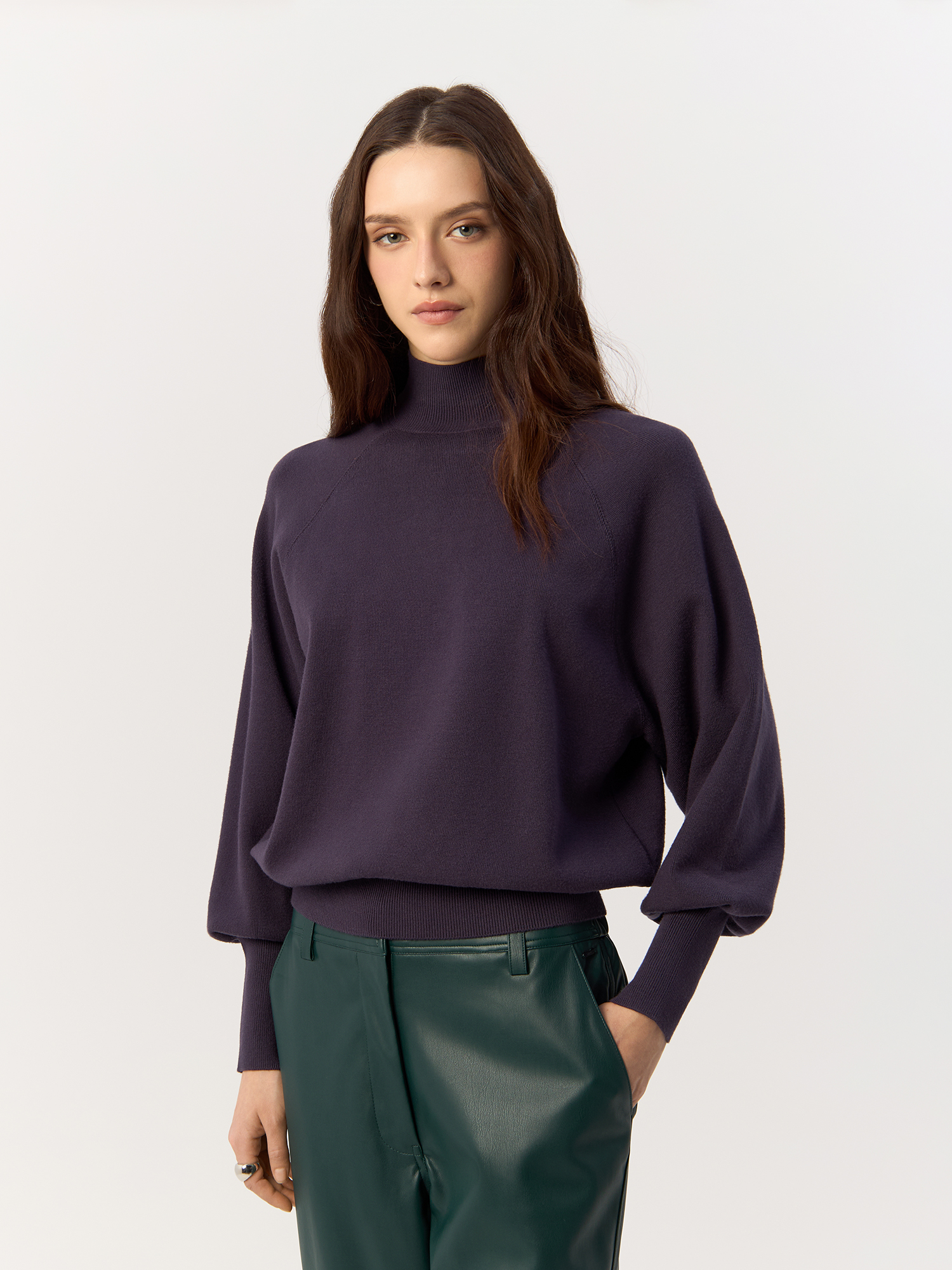 

Водолазка женская MEXX JO0965026W фиолетовая XL, Фиолетовый, JO0965026W