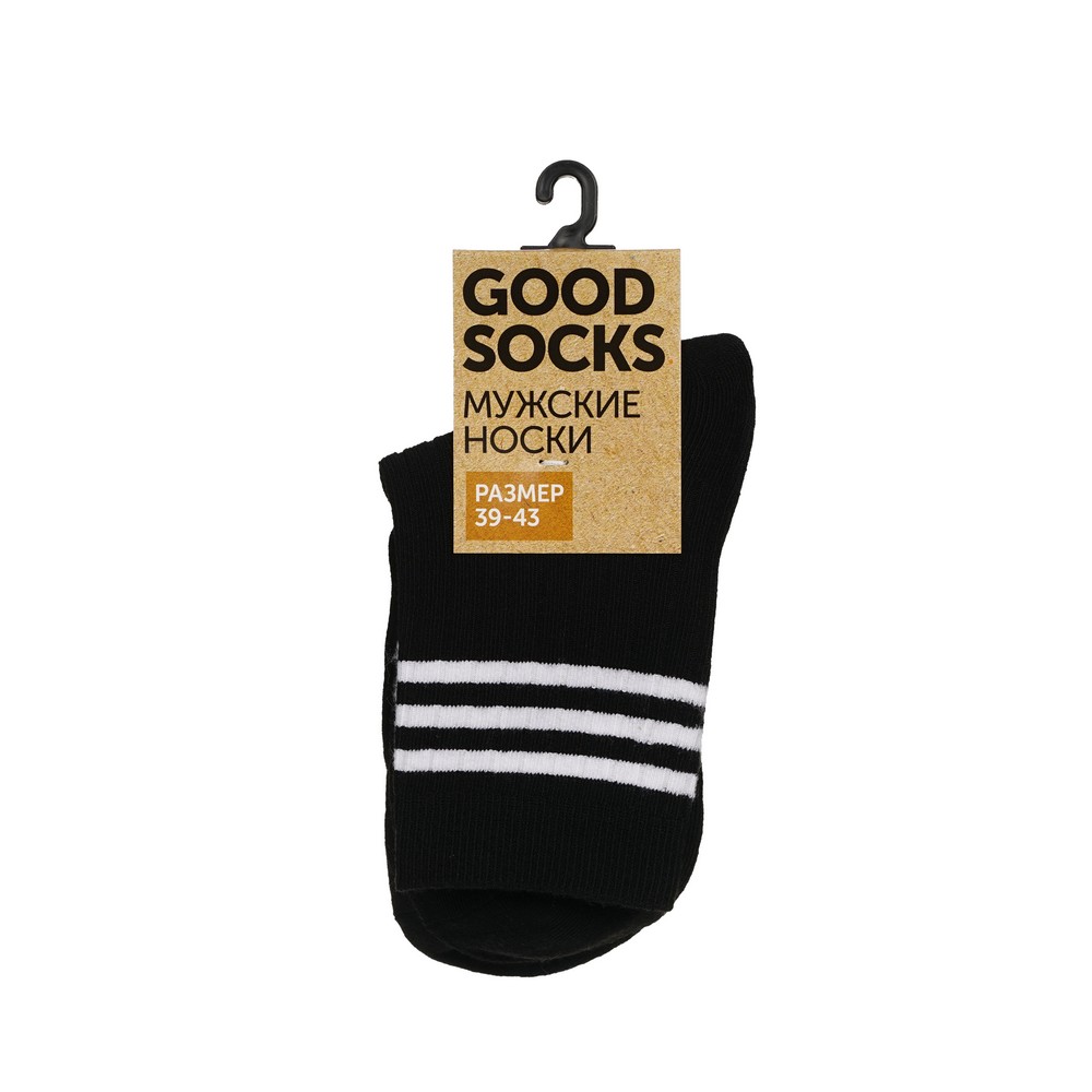 

Носки мужские Good Socks GSl3p черные, Черный, GSl3p