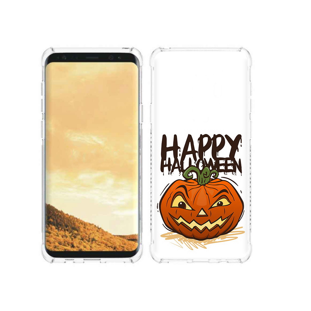

Чехол MyPads Tocco для Samsung Galaxy S9 Хэллоуин счастливый (PT98329.588.195), Прозрачный, Tocco