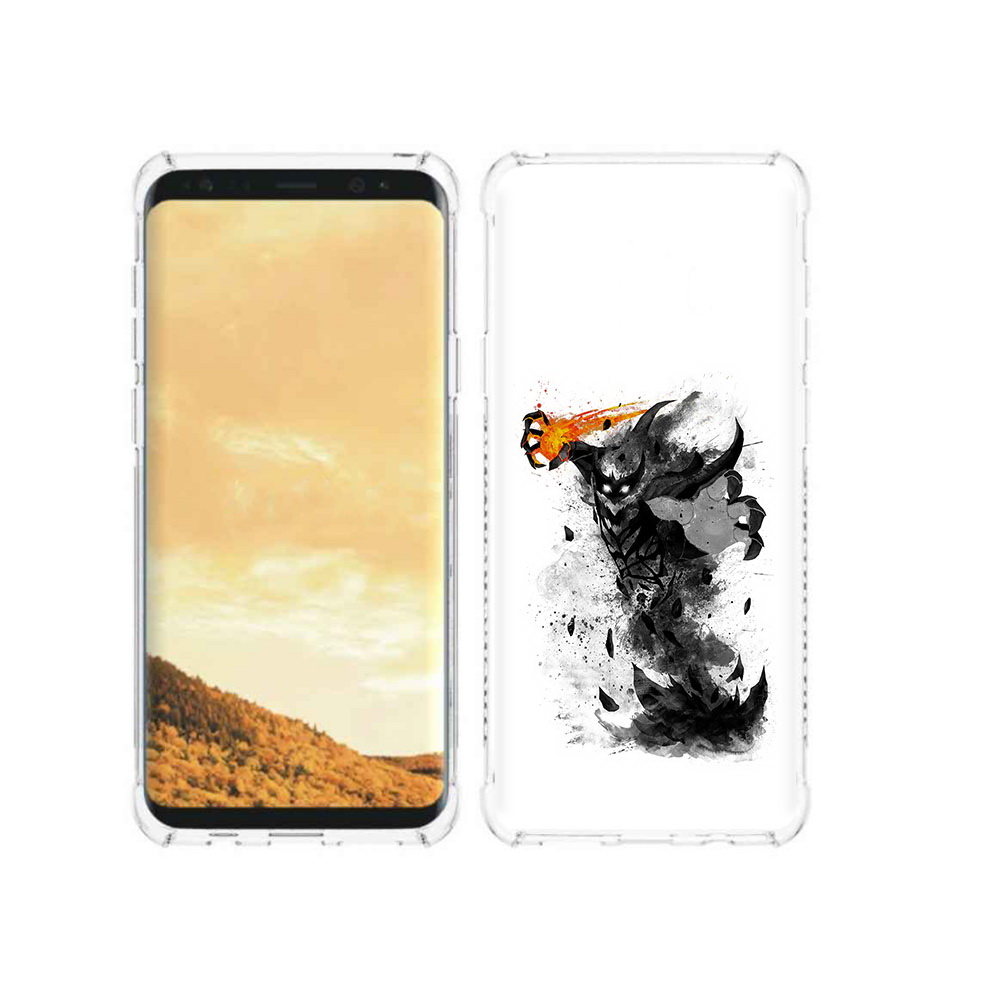 

Чехол MyPads Tocco для Samsung Galaxy S9 nevermore черно белый (PT98329.588.21), Прозрачный, Tocco