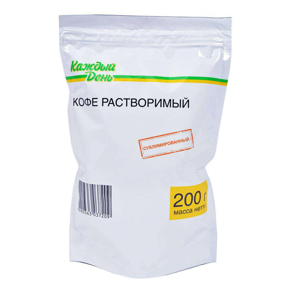 Каждый день производитель. Кофе растворимый «каждый день» сублимированный, 200 г. Кофе Ашан каждый день сублимированный. Кофе Ашан растворимый сублимированный. Кофе каждый день сублимированный 200 гр.