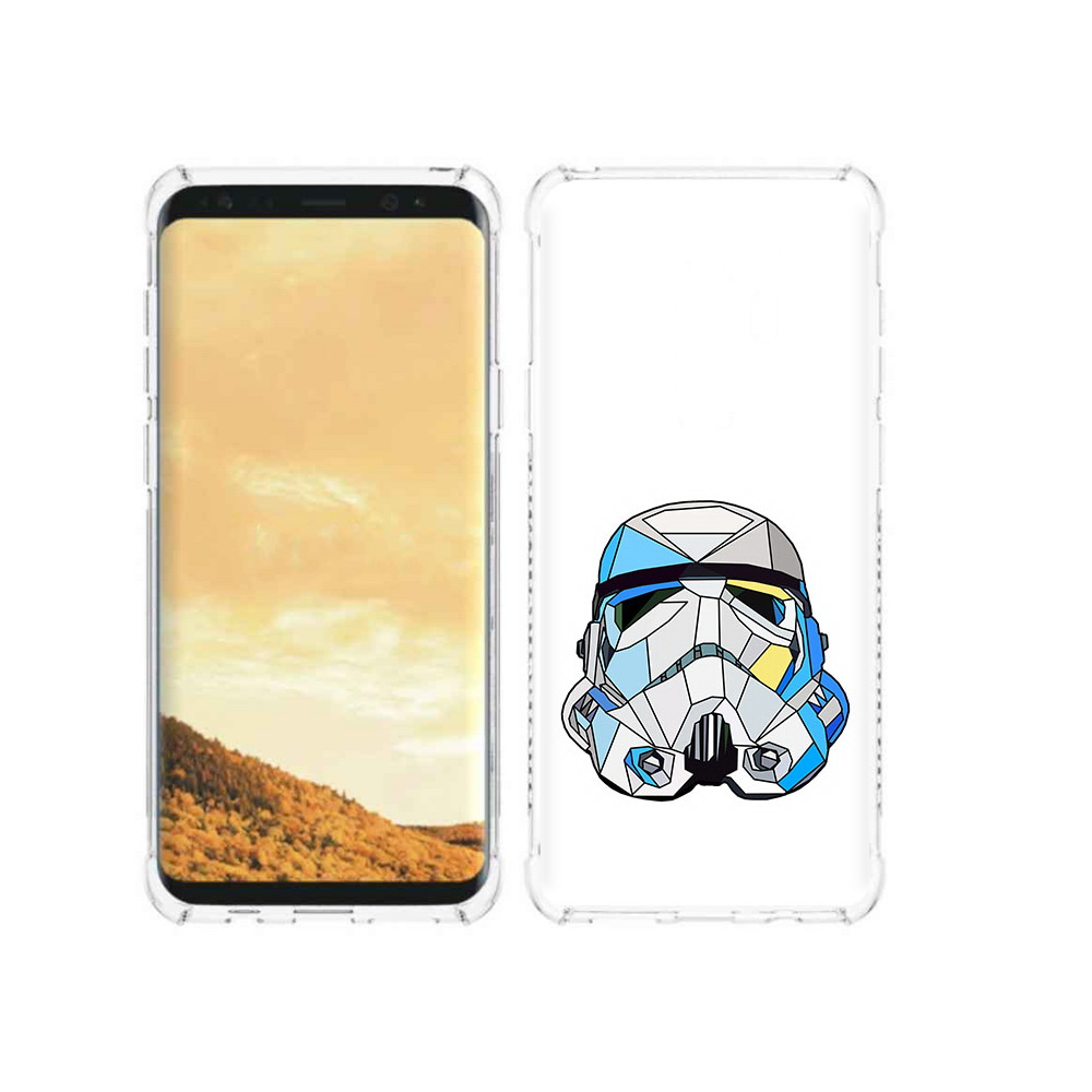 

Чехол MyPads Tocco для Samsung Galaxy S9 star wars дарт вейдер (PT98329.588.22), Прозрачный, Tocco