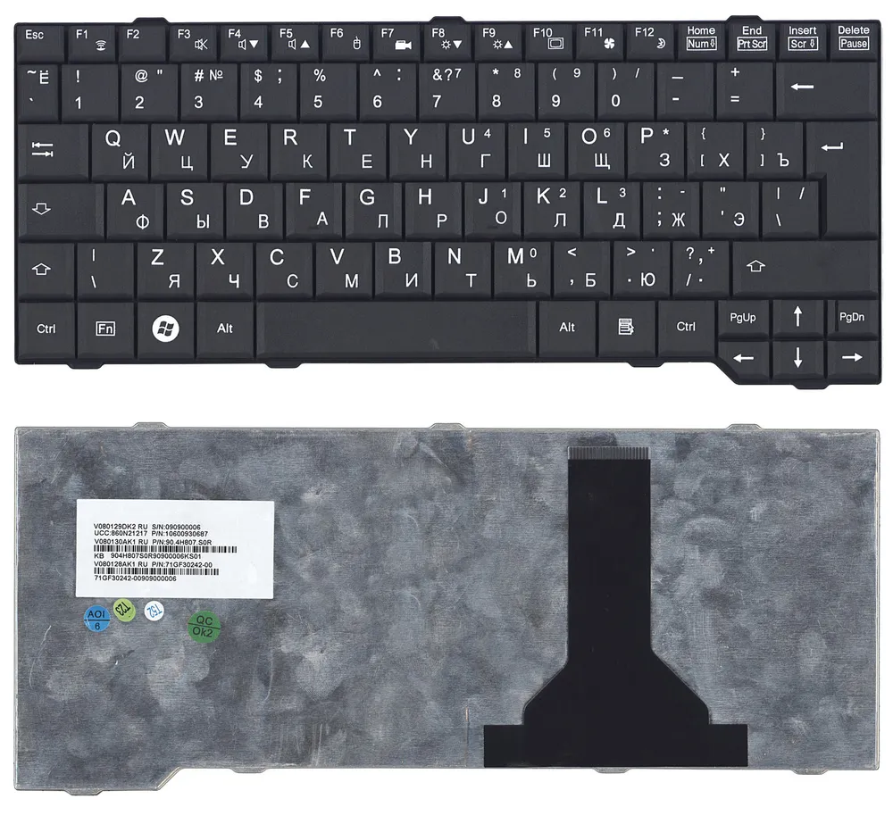 

Клавиатура для Fujitsu-Siemens Amilo Si3655 Series, Русская, Чёрная