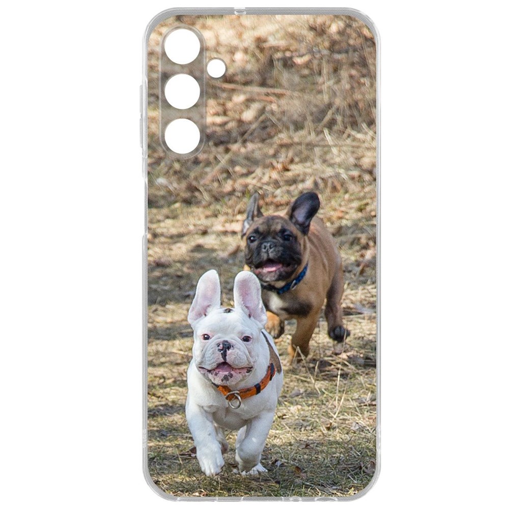 

Чехол-накладка Krutoff Clear Case Догонялки для Samsung Galaxy A24 (A245), Прозрачный