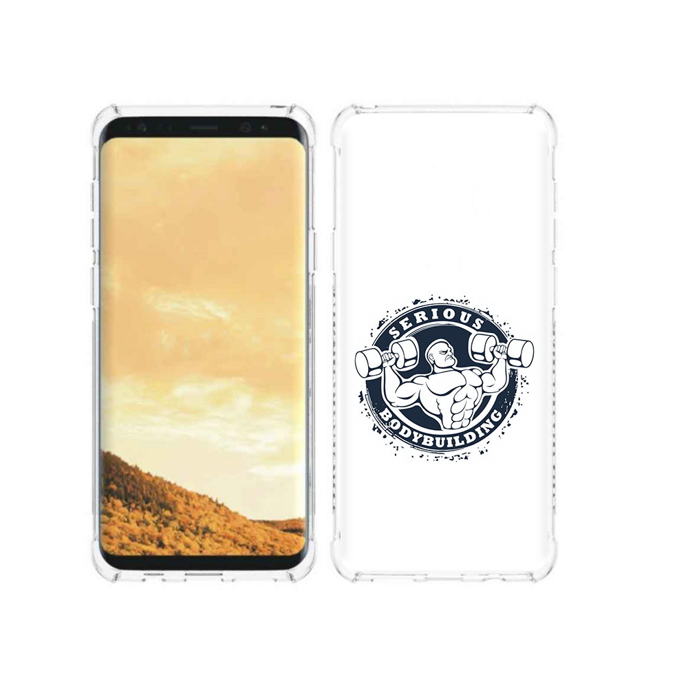 

Чехол MyPads Tocco для Samsung Galaxy S9 бодибилдинг воля к победе (PT98329.588.231), Прозрачный, Tocco