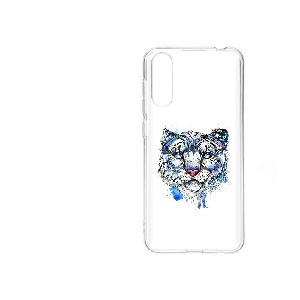 

Чехол MyPads Tocco для ZTE Blade A7 2020 водяной тигр (PT142232.471.263), Прозрачный, Tocco