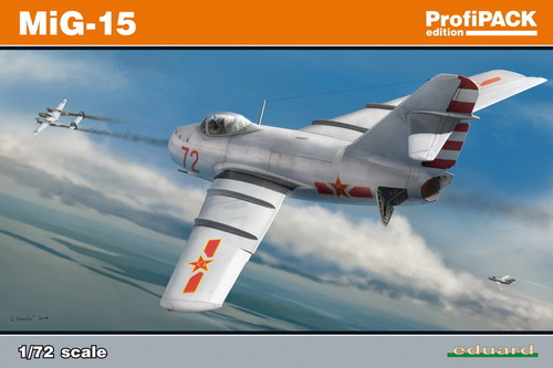 

Сборная модель Eduard 1/72 Истребитель MiGG-15 7057