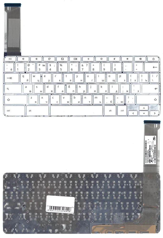 

Клавиатура для HP Chromebook 14 G3, G4, 14-2000, 14-ak, 14-q