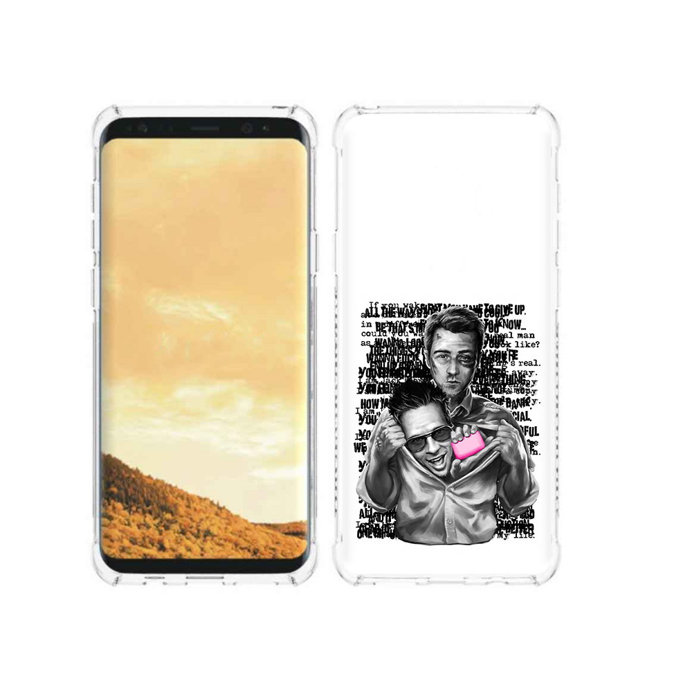 

Чехол MyPads Tocco для Samsung Galaxy S9 бойцовский клуб (PT98329.588.242), Прозрачный, Tocco