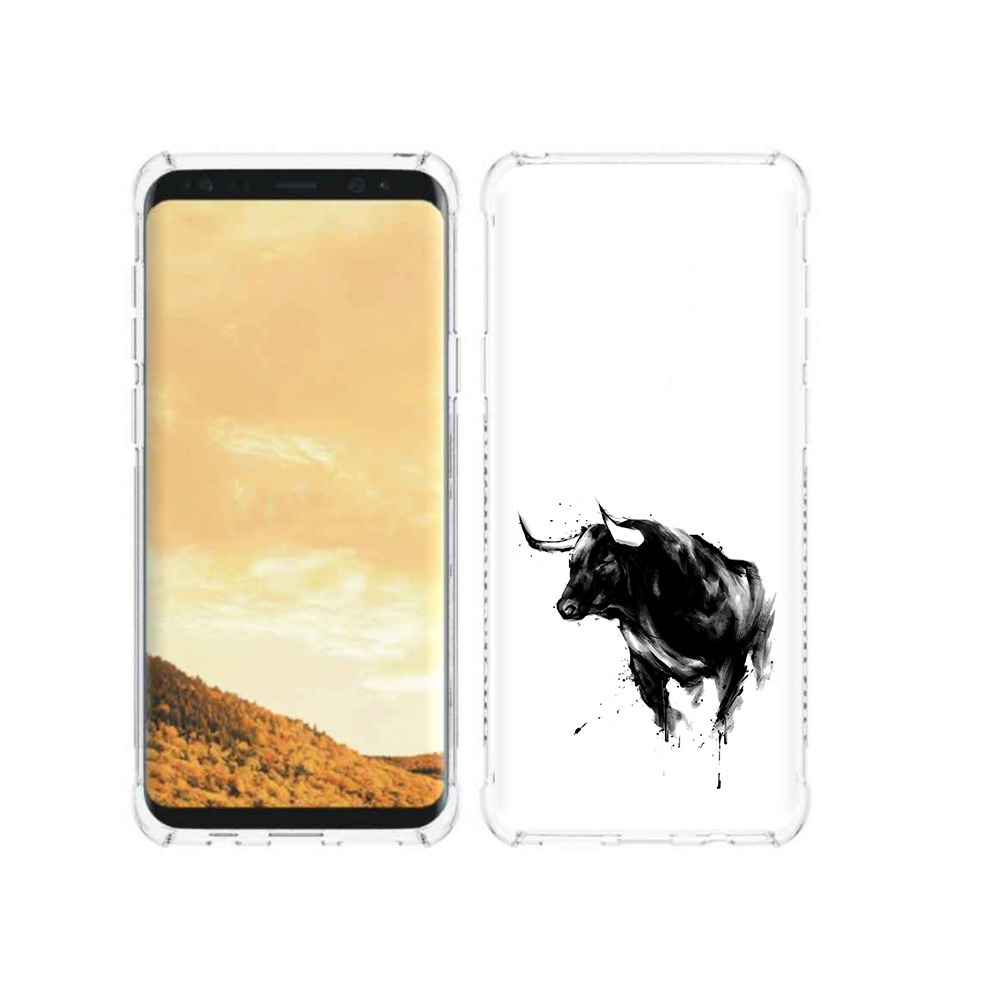 

Чехол MyPads Tocco для Samsung Galaxy S9 бык (PT98329.588.254), Прозрачный, Tocco