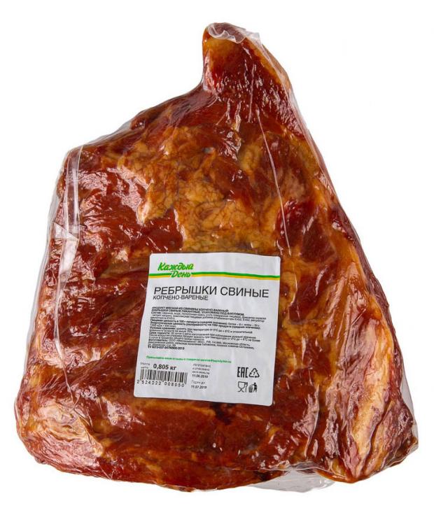 Ребра варено-копченые Каждый день -500 г 225₽