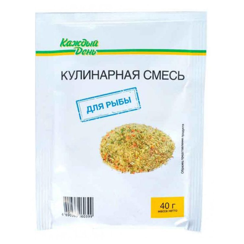 Смесь кулинарная для рыбы Каждый день 40 г
