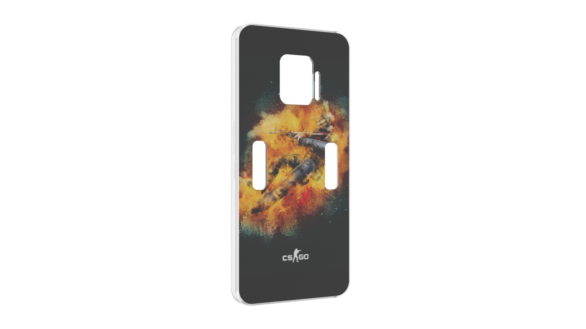 

Чехол MyPads CS-go-Контр-террорист мужской для ZTE Nubia Red Magic 7 Pro, Прозрачный, Tocco