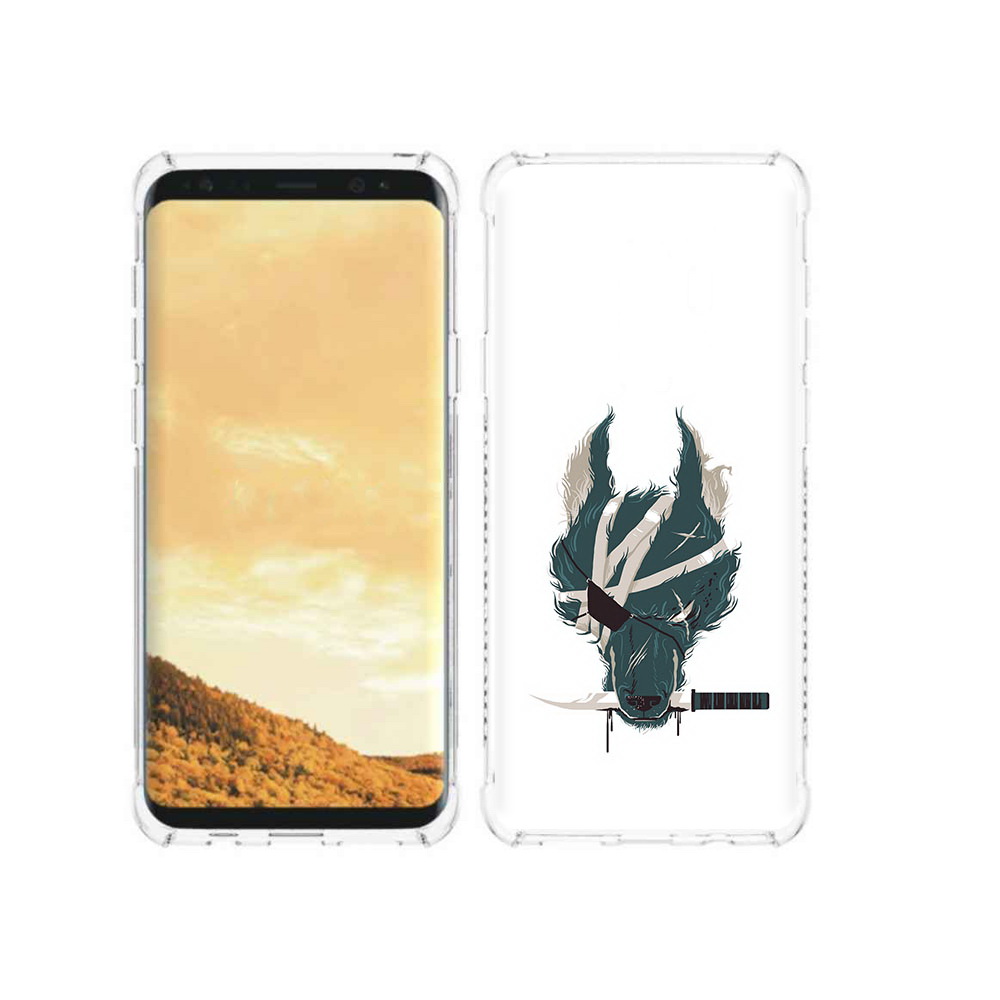

Чехол MyPads Tocco для Samsung Galaxy S9 волк-разбойник (PT98329.588.271), Прозрачный, Tocco