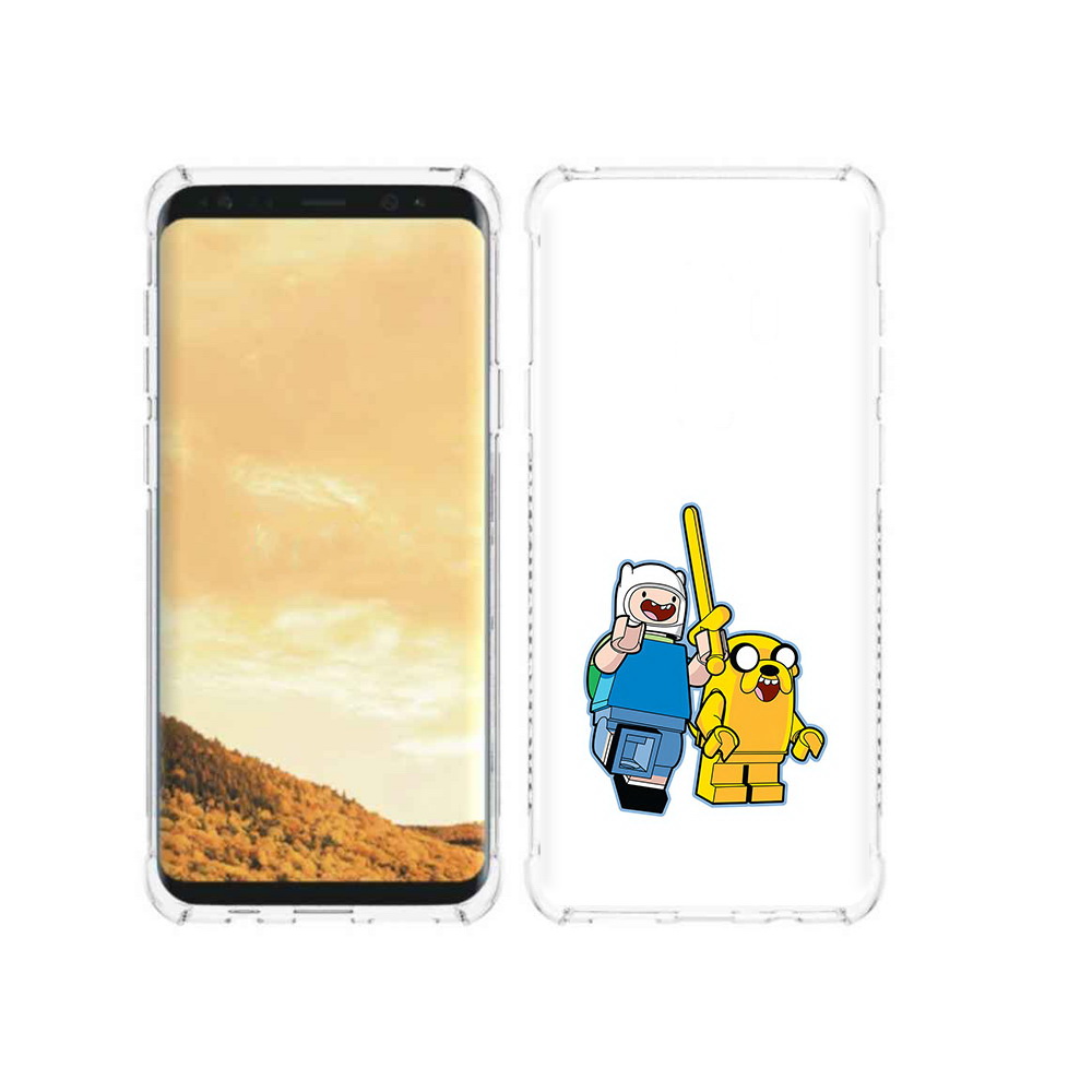 

Чехол MyPads Tocco для Samsung Galaxy S9 время приключений лего (PT98329.588.274), Прозрачный, Tocco