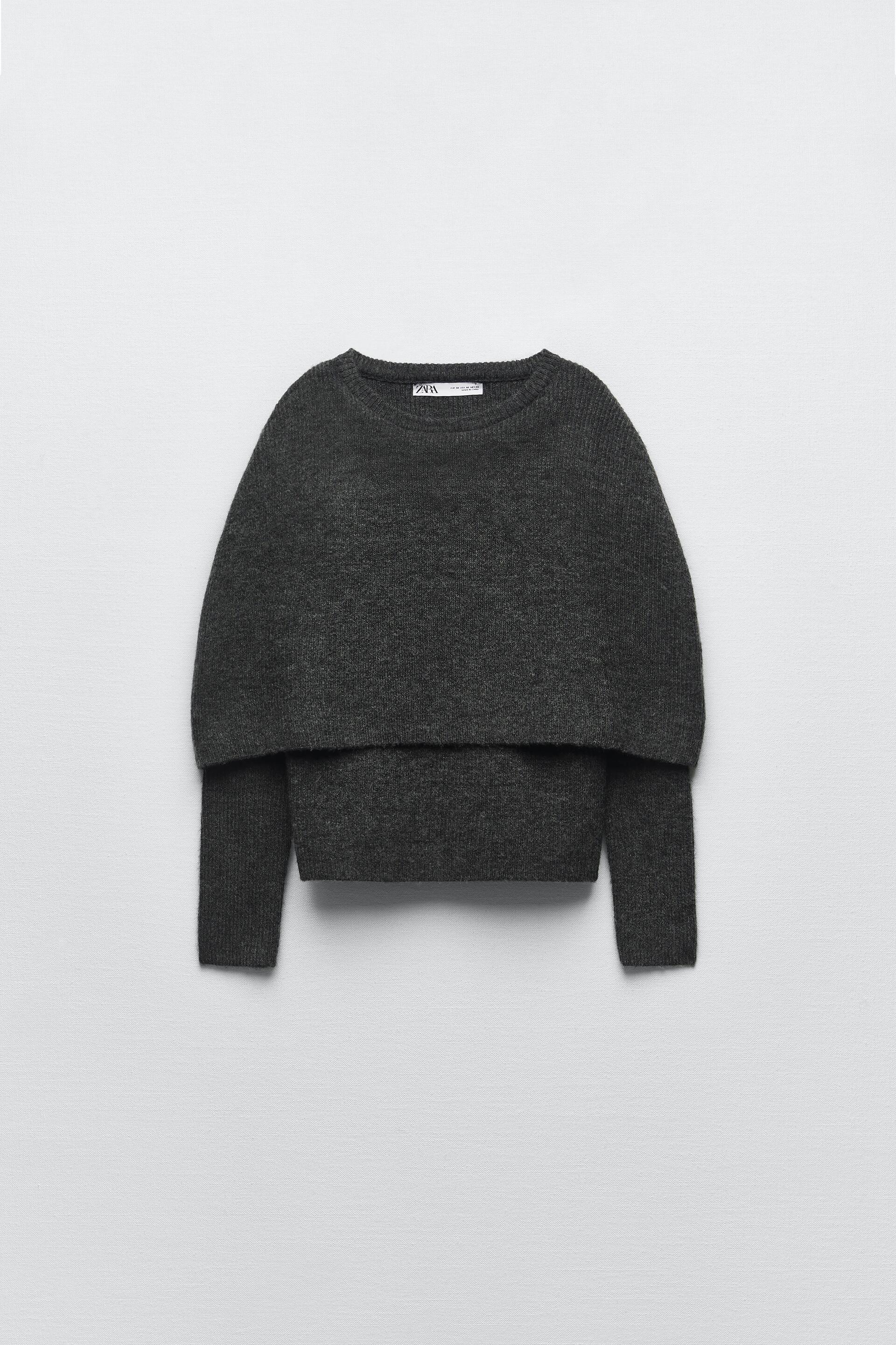 

Джемпер женский ZARA 08689116 черный S, 08689116