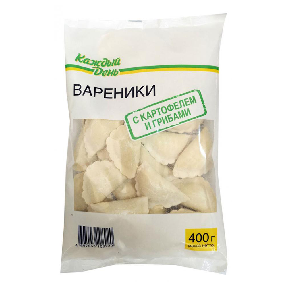 Вареники Каждый день картофель-грибы 400 г