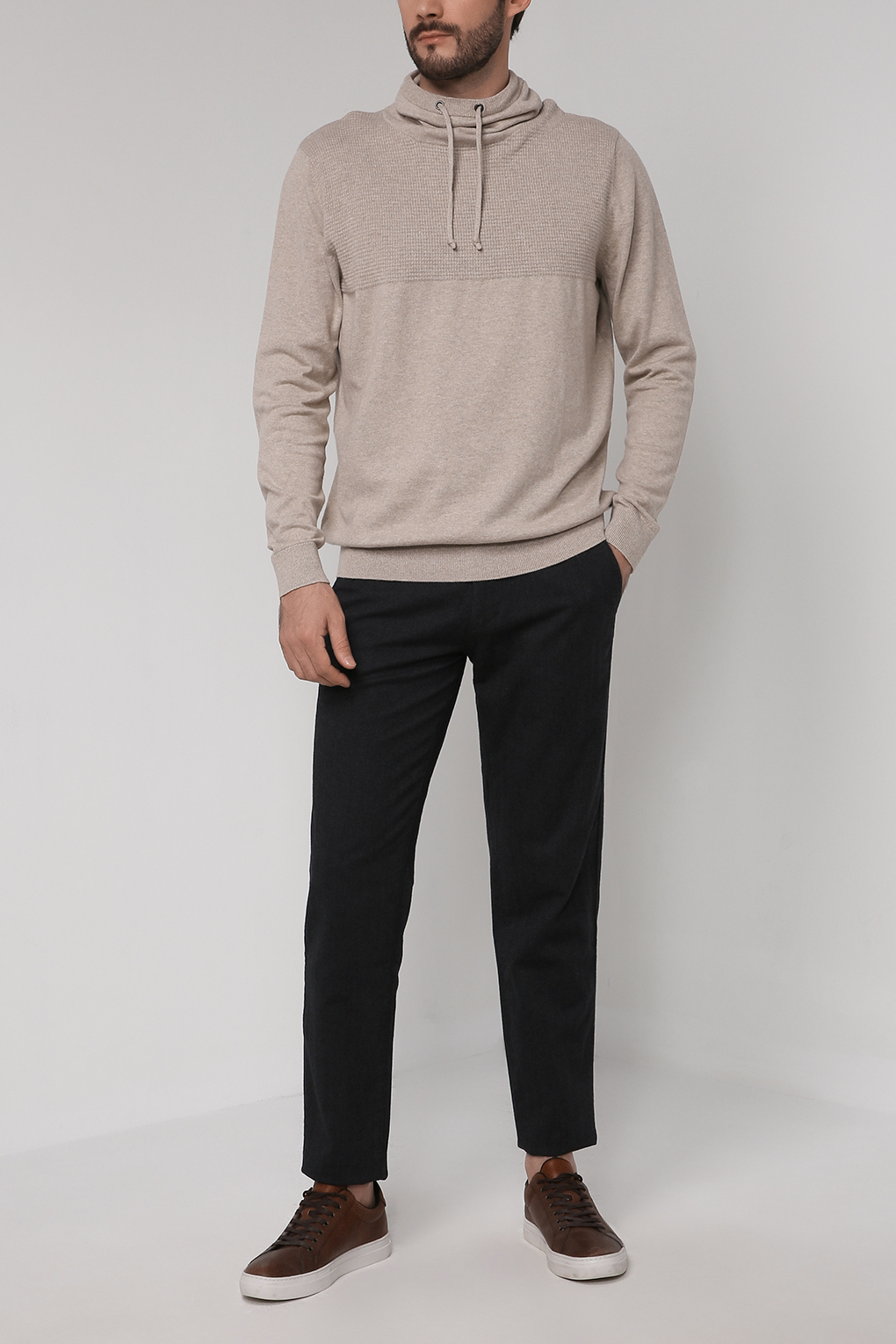 

Брюки мужские Esprit 101EE2B309 серые 34/32, Серый, 101EE2B309