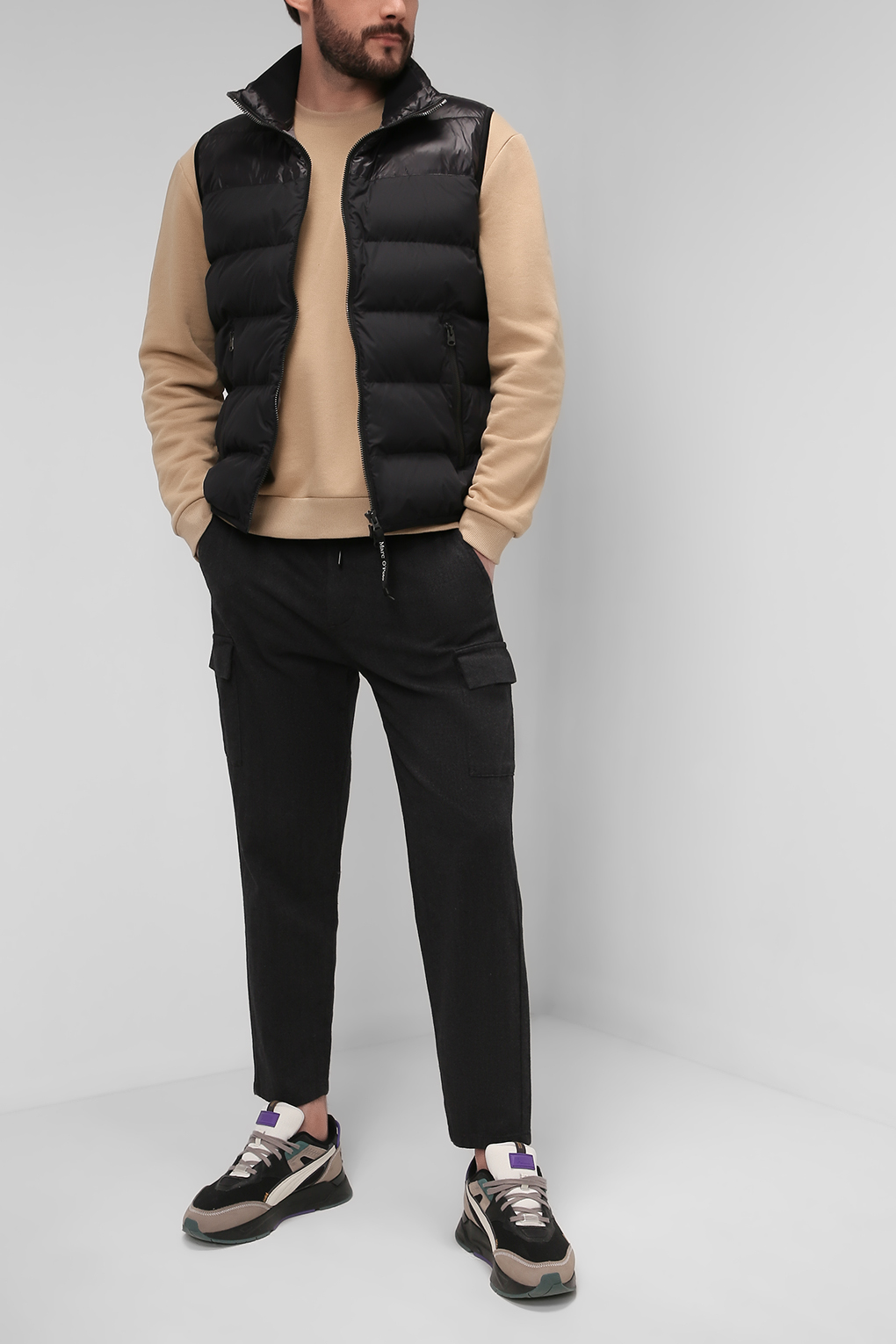 

Брюки мужские Esprit 101EE2B310 серые 33/32, Серый, 101EE2B310