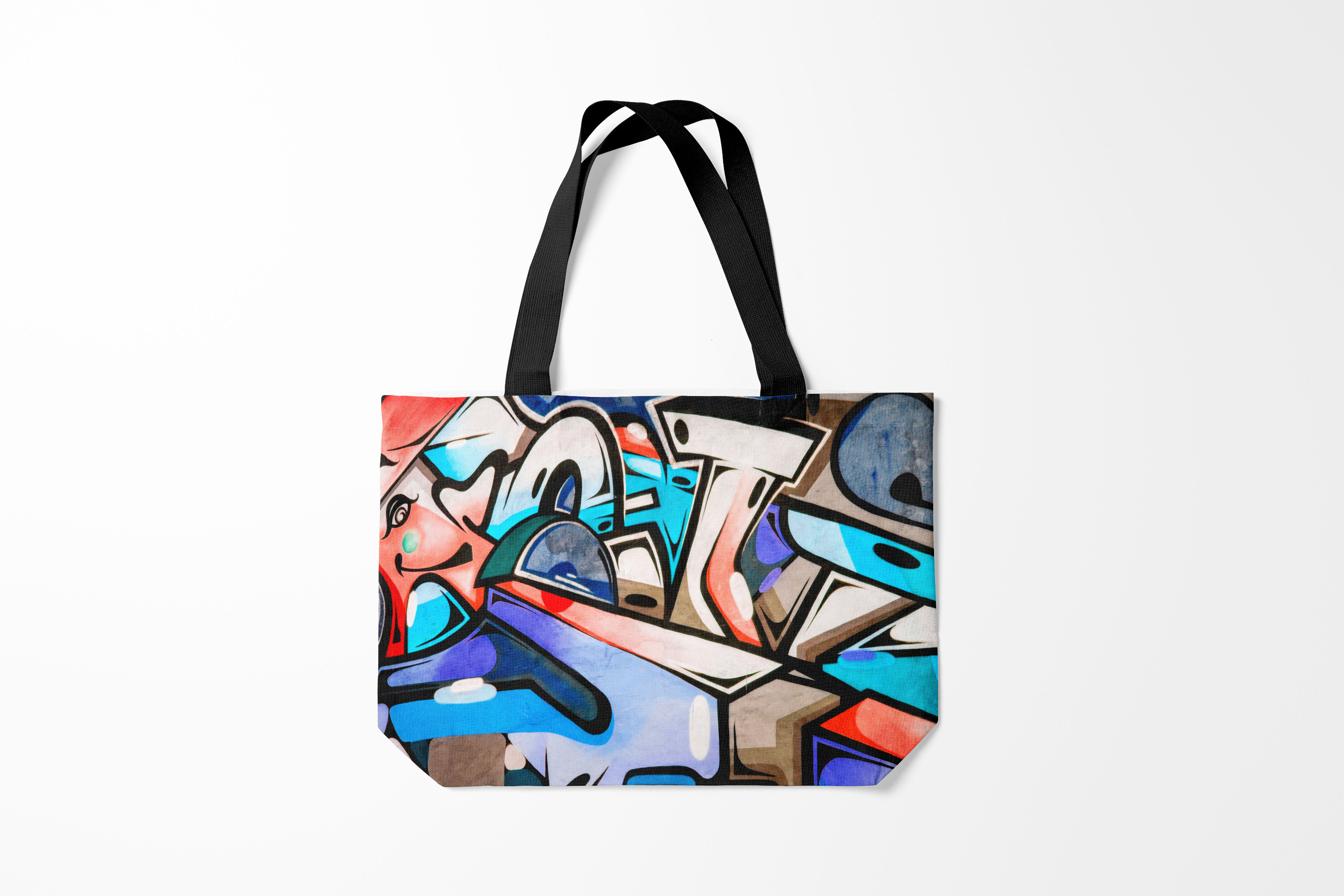 

Сумка шoппер унисекс Burnettie Узоры Street Art Graffiti, разноцветный, Узоры Street Art Graffiti
