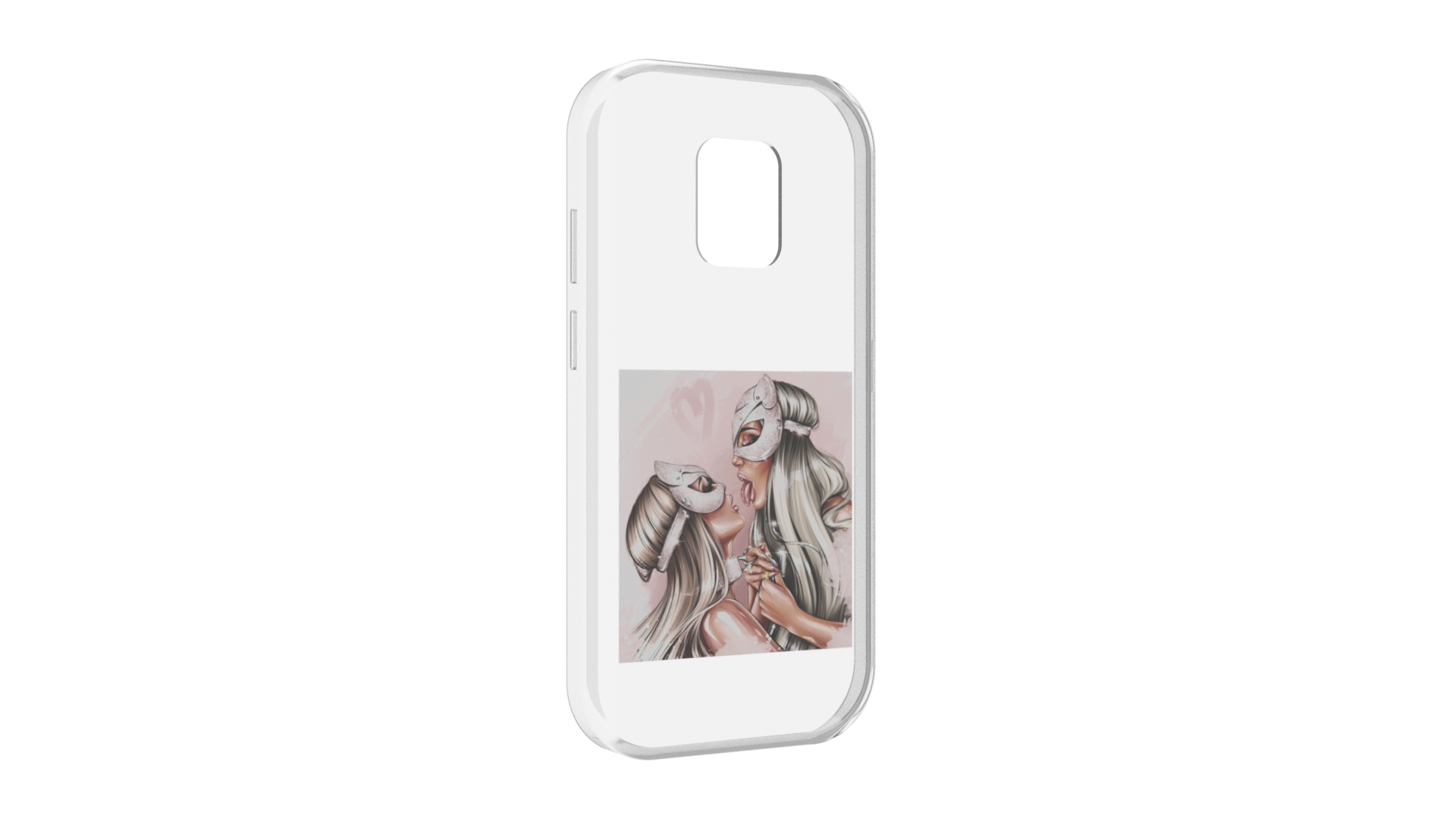 

Чехол MyPads мото-кот для UleFone Power Armor 14/14 Pro, Прозрачный, Tocco