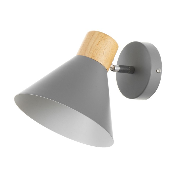 

Бра BayerLux Ресто Е27 40Вт серый 18х11х17.5 см