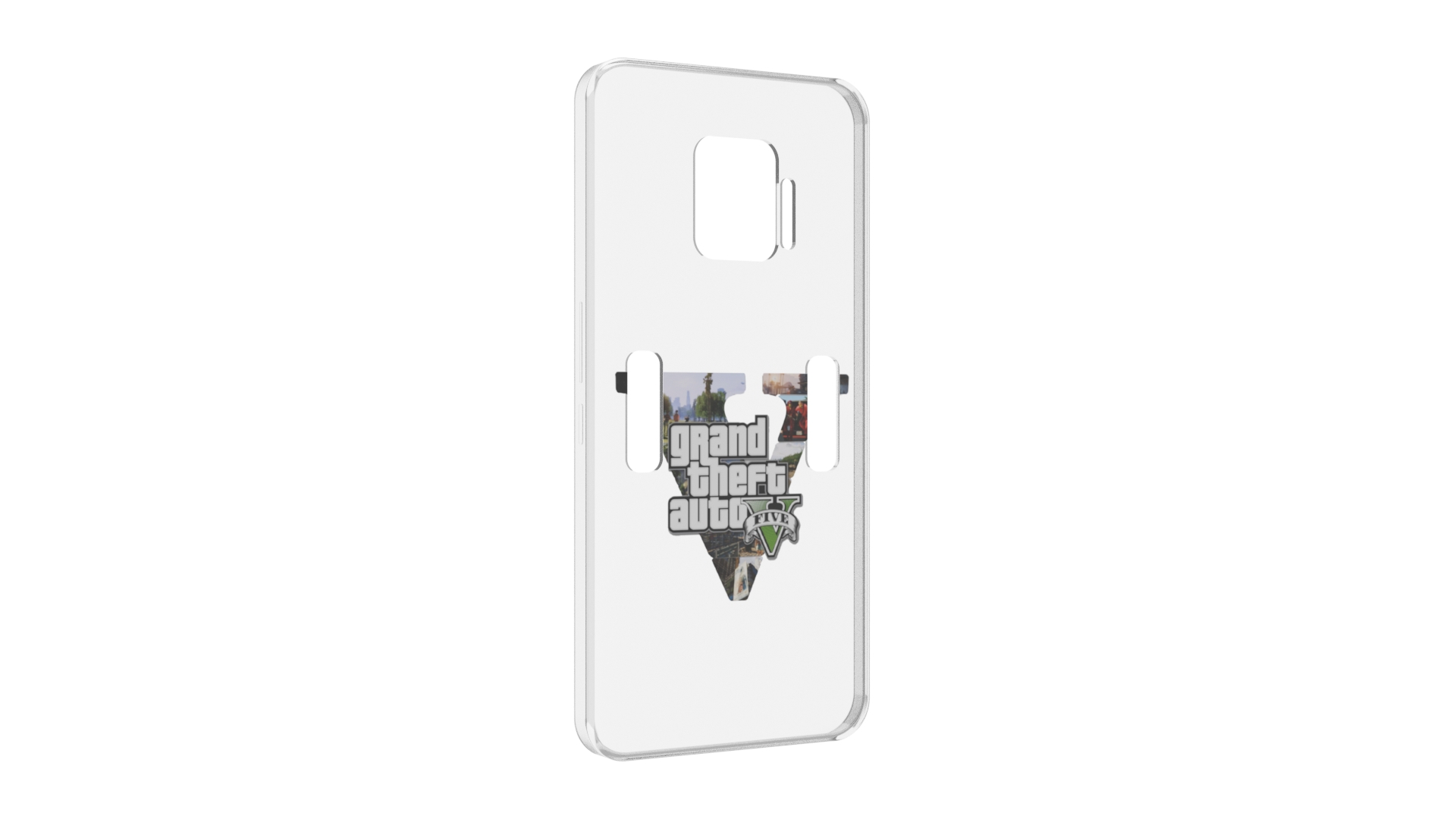 

Чехол MyPads GTA 5 логотип для ZTE Nubia Red Magic 7 Pro, Прозрачный, Tocco