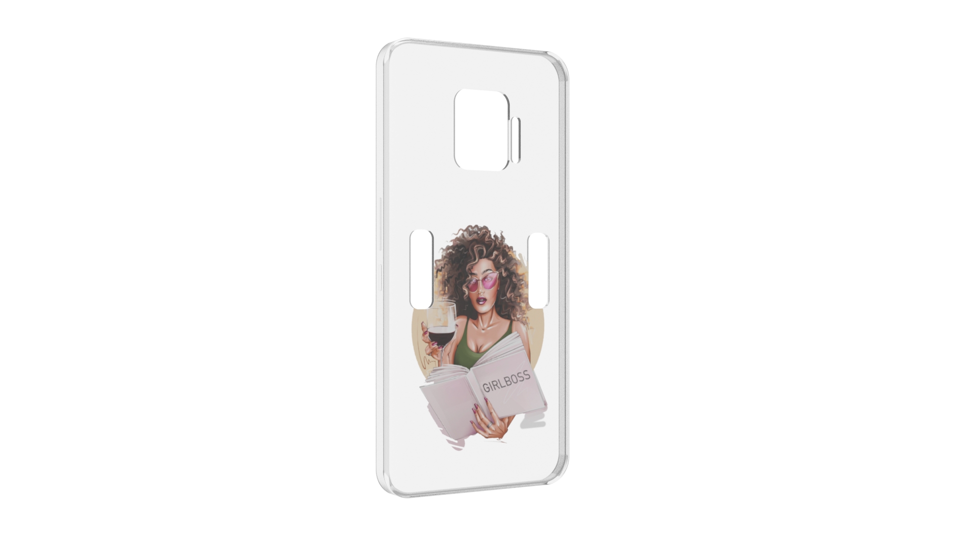 Чехол MyPads Girlboss with wine girlboss art love books an wine _ Etsy женский для ZTE ...
