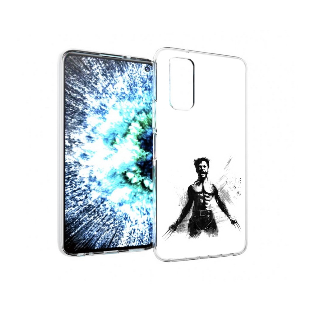 

Чехол MyPads Tocco для Vivo IQOO Neo 3 росомаха (PT157205.400.587), Прозрачный, Tocco
